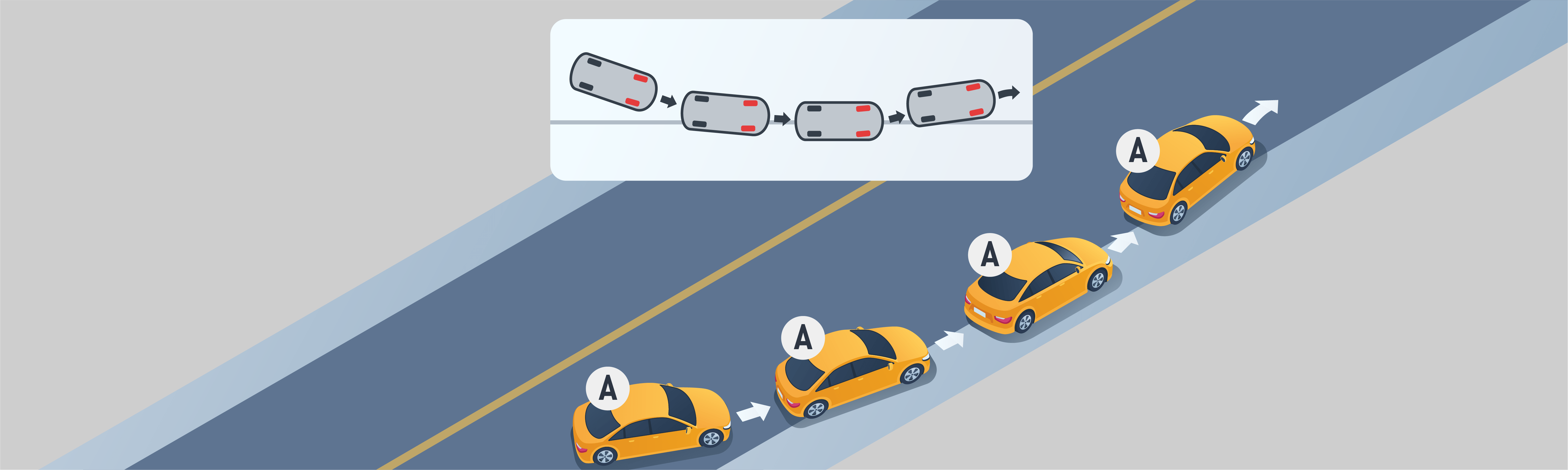 Dealing with emergencies - How should you return to the road if you drive off the paved portion of the roadway?